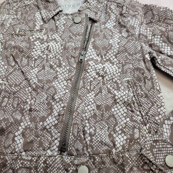 Gap Kids snake print jacket L10/12 - Picture 4 of 6
